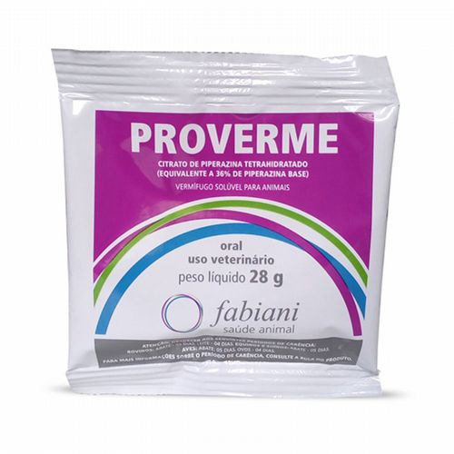 Proverme Vermífugo 28g